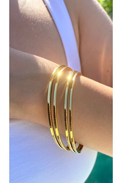 milayk سوار أجدا ستيل ذهبي رباعي