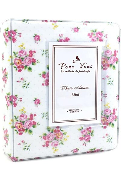 O Ozone ألبوم صور فوجي ميني مزود بـ 64 جيبًا وحامل بطاقة اسم لكاميرا فوجي فيل...