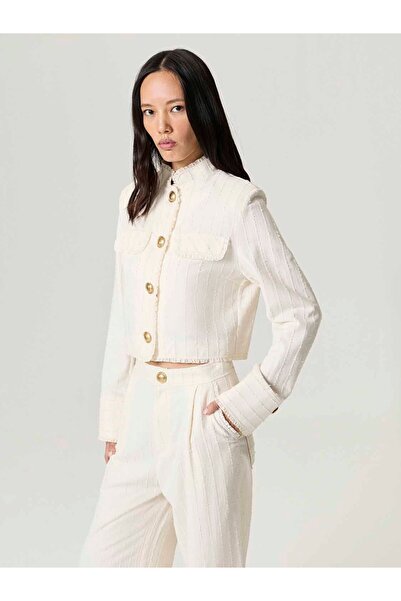 Nocturne Gold Aksesuarlı Ceket