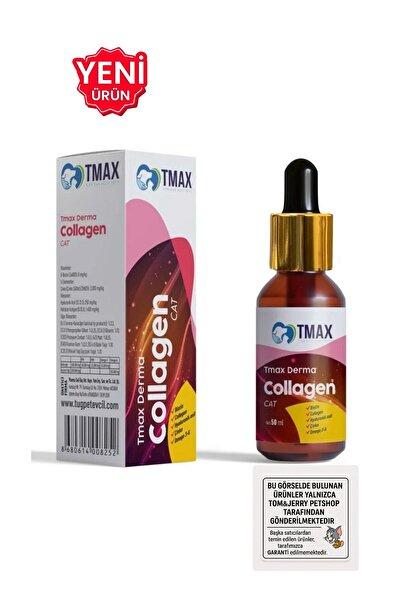 TMAX tOM&JERRYPETSHOP-Biotin & Collagen For Cats 50 Ml (kedi Için tüy Sağlığı Damlası)