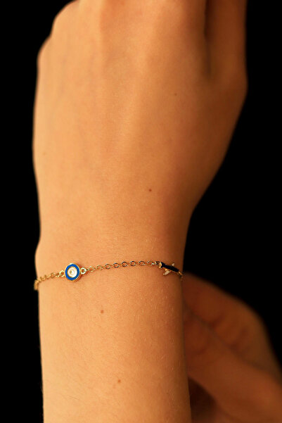 GÜLENLER ALTIN 14 Ayar Altın Uçak Bebek Künye