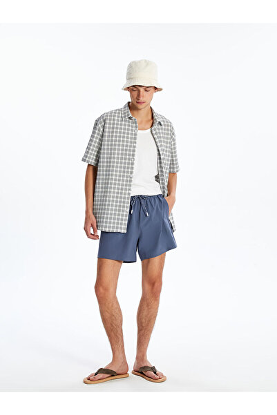 LC Waikiki شورت سباحة قصير للرجال من إنديجو