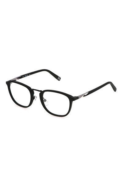 FILA Rame de ochelari pentru bărbați VFI540 0U28, Plastic, Negru, 51 mm