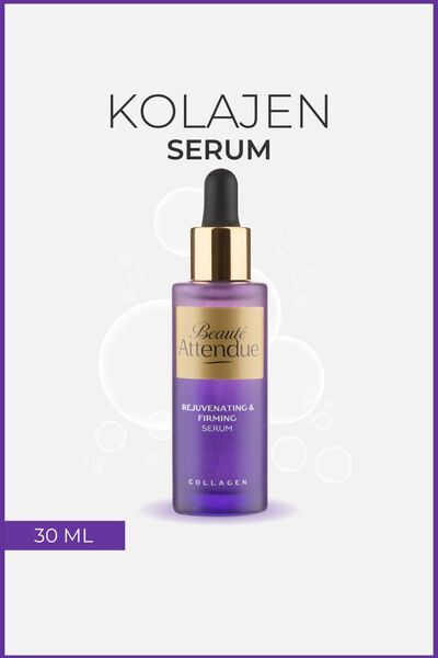 BEAUTE ATTENDUE Kolajen, Yaşlanma Ve Kırışıklık Karşıtı, Gençleştirici, Cildi Sıkılaştırıcı Serum