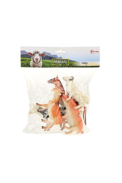 Toi-Toys Set de 5 figurine - Animal World, animale domestice