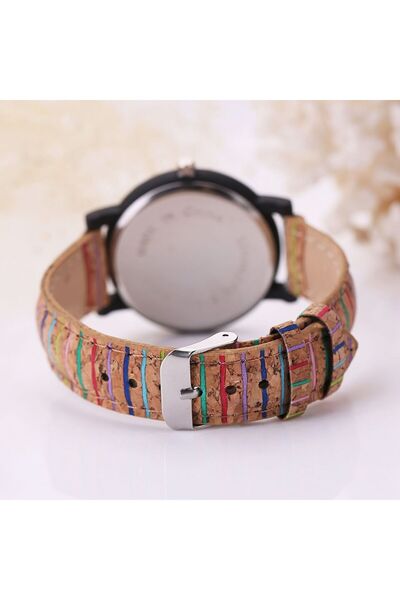 Skymag Ceas dama model retro, curea din piele ecologica, quartz