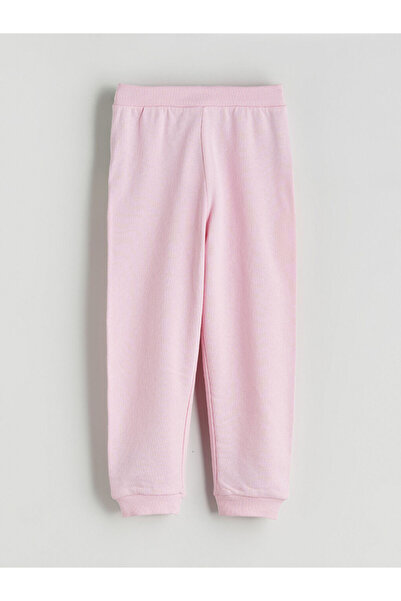 LC Waikiki Rmz Gi̇yi̇m Farkiyla Girls' Sweatpants with Waist Drawstring