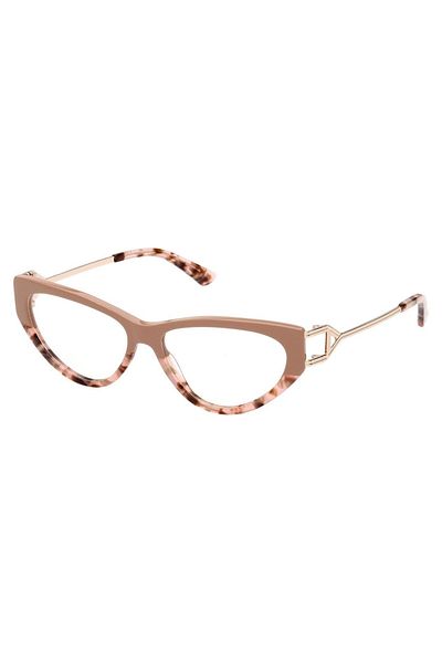 Guess Women's eyeglasses frames GU2911 059 57, Plastic, Cream, 57 mm
