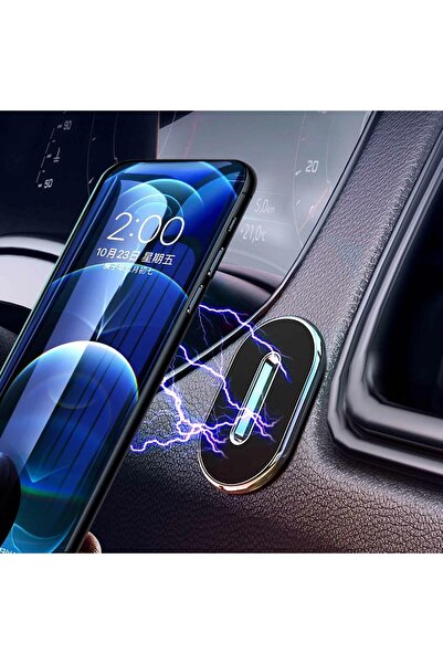 O Ozone حامل هاتف مغناطيسي للسيارة، حامل هاتف للسيارة من سبائك الألومنيوم، حا...