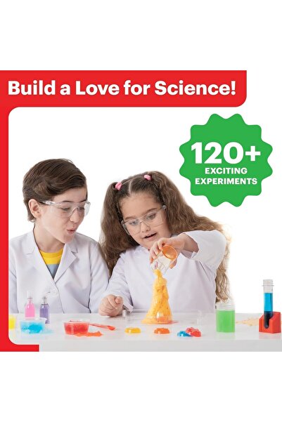 SKY TOUCH SKY-TOUCH 120+ Science Experiment Toy Kit Set, Educational Chemistry & Learning Toy Set