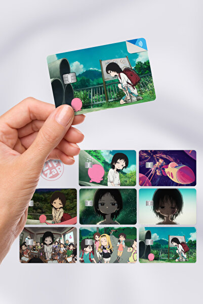 ZipZap ملصق تاكوبي الأصلي Sin Takopii no Genzai لتغليف البطاقات 8 قطع