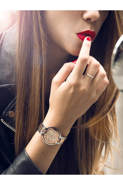 Bulova Γυναικείο Ρολόι 98P174, Quartz, 35mm, 3ATM