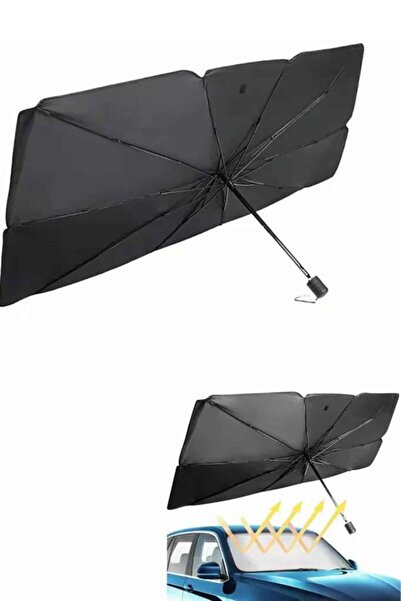 UCUZTEKNO Parasolar pliabil pentru mașină, tip umbrelă jaluzele pentru parbri...
