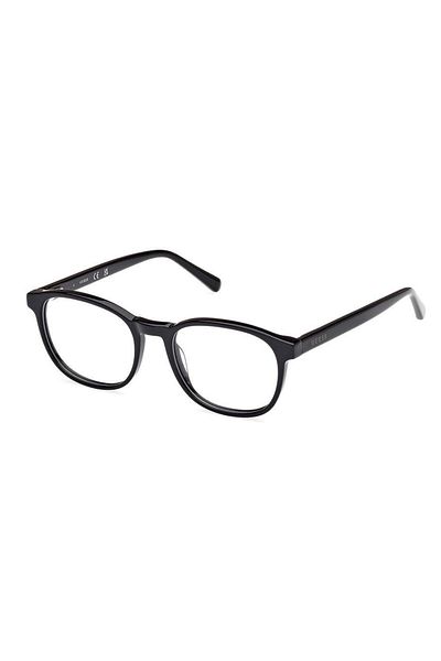 Guess GU8290 001 49 Women's Eyeglass Frames, Plastic, Black, 49 mm