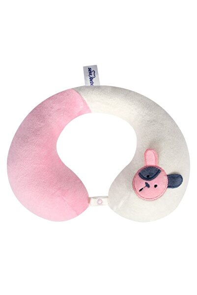 Sevi Bebe Baby Neck Protector Rabbit Embroidered