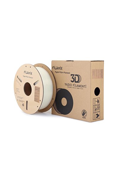 FİLAMİX Yüksek Hızlı Hyper PLA+ Filament 1.75mm 1Kg-Transparan
