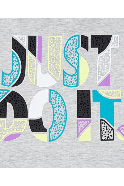 Nike NKB JDIW Rap T-shirt for Kids - Heather Grey