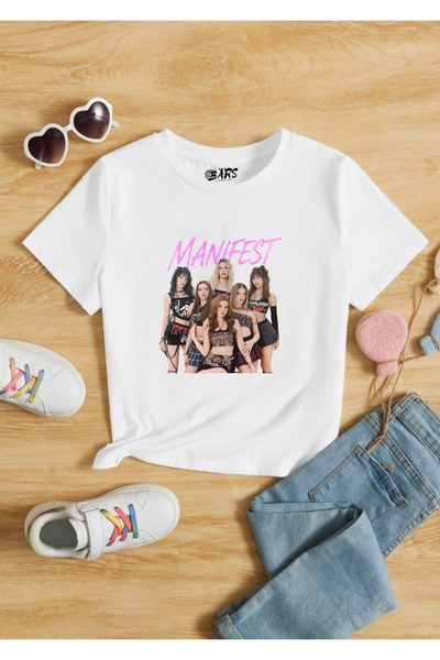 barsdepo Manifest Baskılı Çocuk Tişörtü