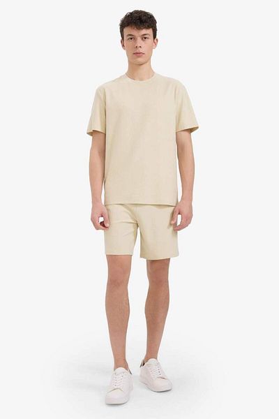 DeFacto New Season 100% Cotton Relax Fit Twill Textured Pocket Shorts
