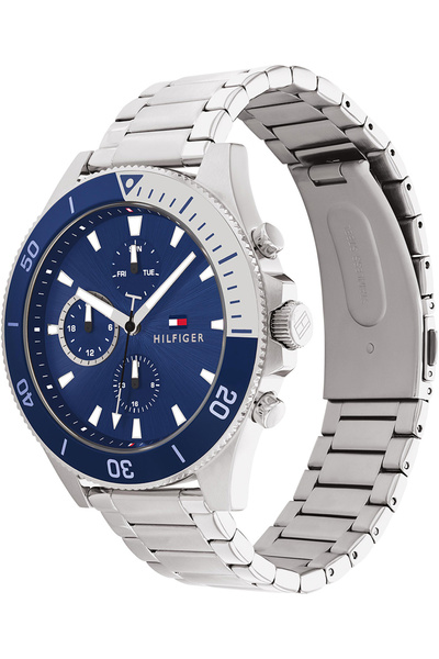 Tommy Hilfiger Ανδρικό Ρολόι Tommy Hilfiger 1791917, Quartz, 46mm, 5ATM