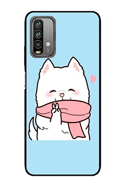 Atlas Προσαρμοσμένη θήκη Xiaomi Redmi Note 9S, Χαριτωμένο κουτάβι, πολύχρωμο,...