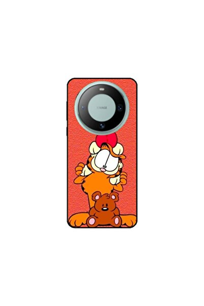 Atlas Husa personalizata si Folie de Silicon Huawei Mate 60 Pro, Garfield, mu...