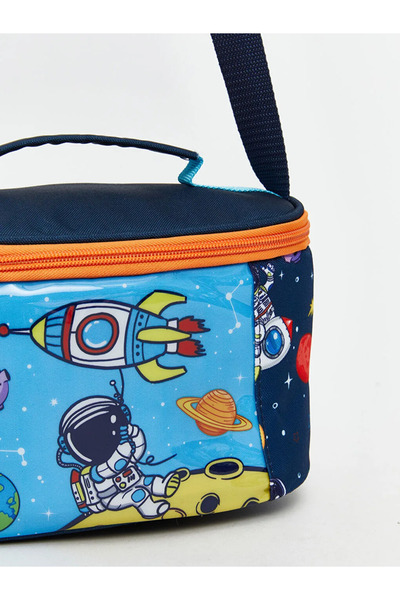 LC Waikiki Lcw Accessories Blue Space Printed Boy's Lunchbox
