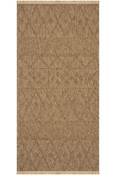 Cool Halı Hasır Kahverengi Mutfak Halı Yolluk Kolay Temizlenen Leke Tutmaz İskandinav Tarzı İnce Mutfak Kilimi