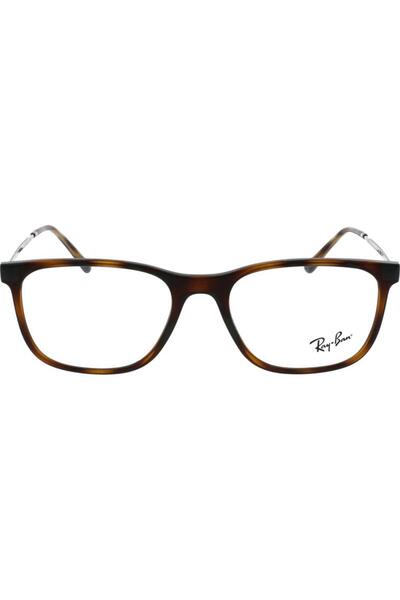 Ray-Ban Men's RX7244 2012 51 Eyeglass Frames, Plastic, Havana, 51 mm