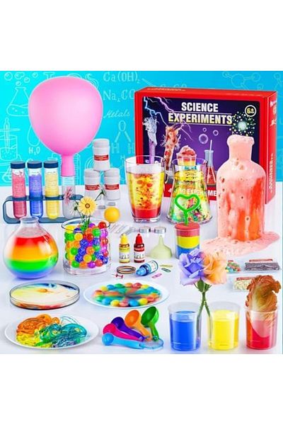 SKY TOUCH SKY-TOUCH 120+ Science Experiment Toy Kit Set, Educational Chemistry & Learning Toy Set
