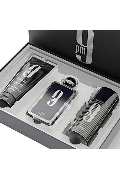 Afnan GIFT SET 9 PM 100ML EDP+DEO 150ML+SHOWER GEL 150ML