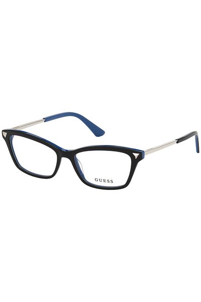 Guess Men's eyeglasses frames GU2797 005 52, Plastic, Black, 52 mm