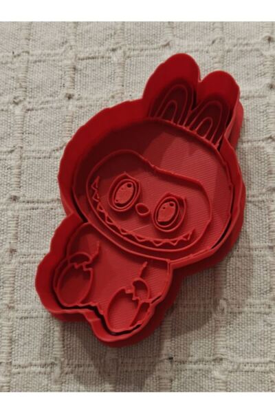 MirayDesign Labubu Cookie Mold – 3D Printing Fondant and Sugar Paste Mold