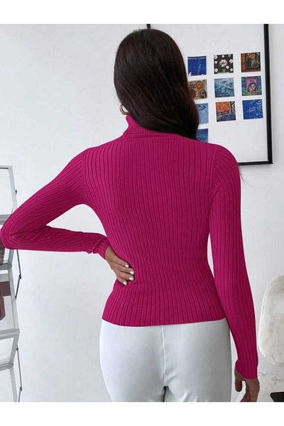 Intisimo Blouse, Suit, Slimfit, Fine Knit, Stripes, Viscose, Light Purple - S-M