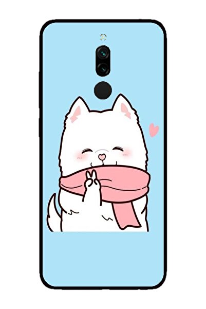Atlas Husa personalizata si Folie de Silicon Xiaomi Redmi Note 8 Pro, Cute Pu...