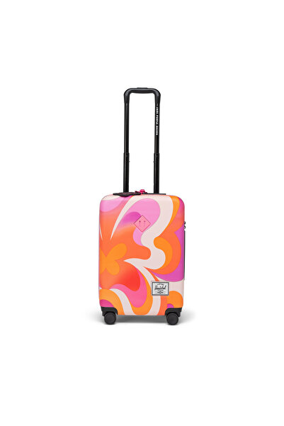 Herschel Supply Co. Herschel × Jade Purple Brown Darbeye Dayanıklı Tekerlekli Kabin Boy Valiz 43L