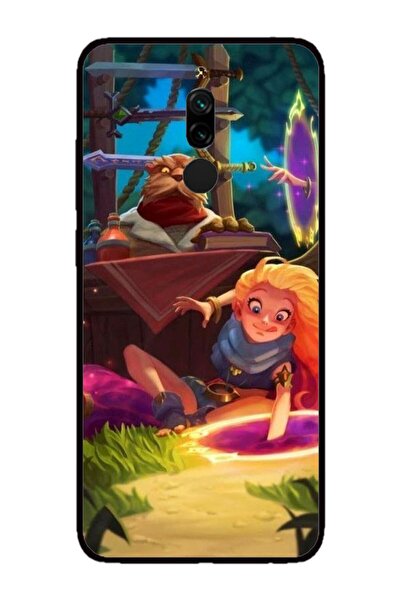 Atlas Husa personalizata si Folie de Silicon Xiaomi Redmi Note 8 Pro, Tangled...