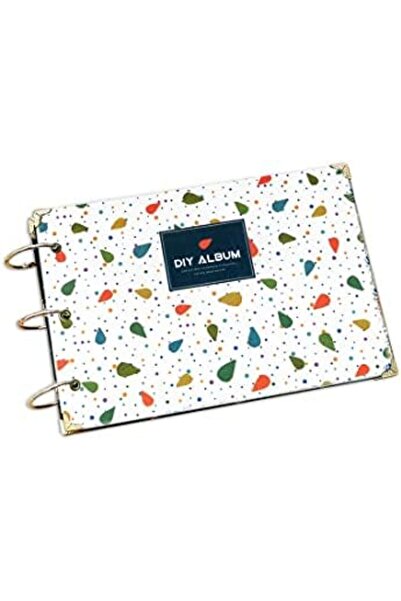 Fujifilm Instax Mini 9 70 7S 8 50S 90 DIY Colourful Album (White, 60 Sides)