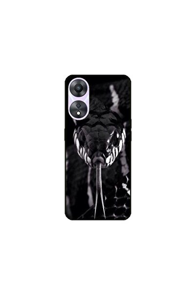 Atlas Husa personalizata si Folie de Silicon pentru OPPO A78, Snake, S1D1M0378