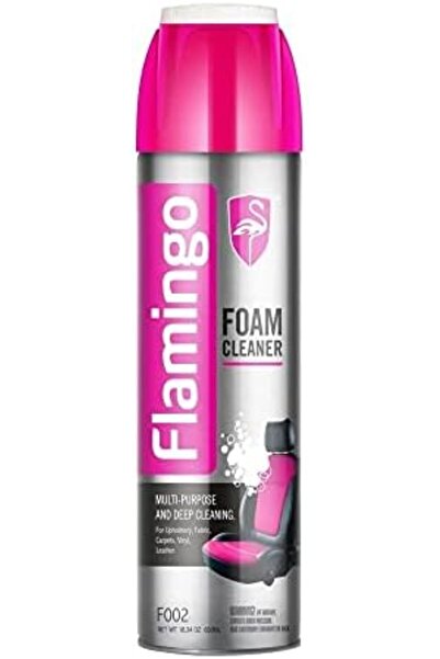 Flamingo CARCARE TECH F002 Multipurpose Carpet/Leather Foam Cleaner (650ml)