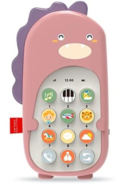 NO N4ME لعبة أطفال متنقلة مع موسيقى ووظائف التسنين