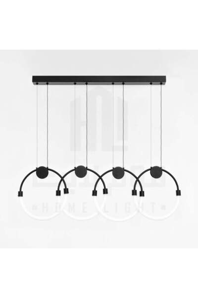 homelight ثريا مودرن ليد 4 حلقات