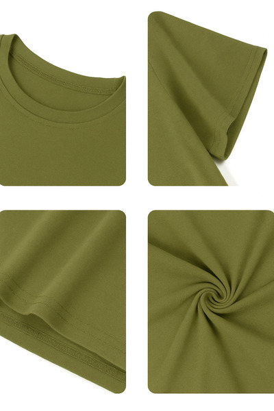 SVART WEAR Sevgi Mother Daughter Kids Combination T-Shirt Set 100% Cotton Oversize T-Shirt Twin (Single Price)