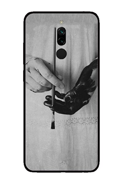 Atlas Husa personalizata Xiaomi Redmi Note 8 Pro, Black Paint, multicolor, S1...
