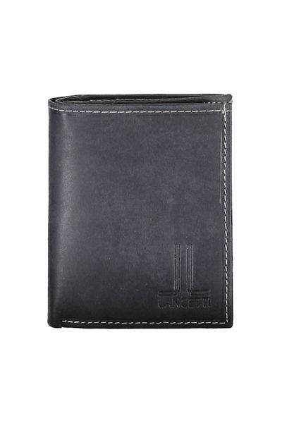 Lancetti Portofel barbati, LANCETTI, 100% Piele naturala, Negru, UNI, WA043636