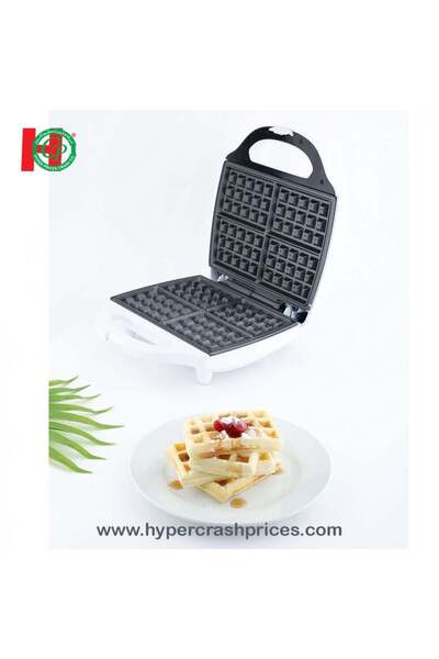 JANO Electric Waffle Maker White/Black 900W from Al Saif