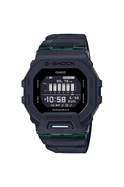 Casio Mens Watch GBD-200UU-1ER, Quartz, 46mm, 20ATM