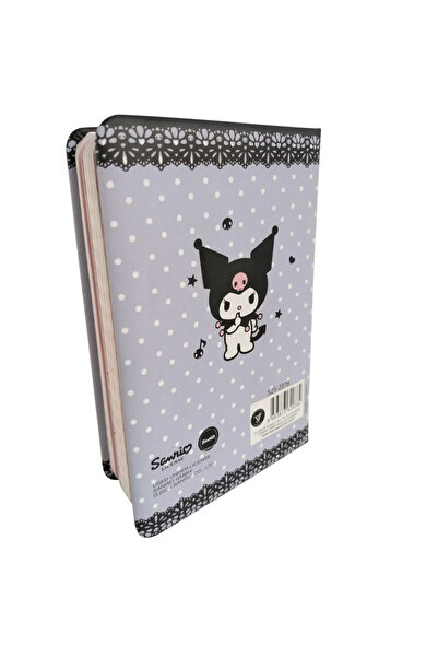 BALCI HEDİYELİK Victoria's Journals 525-2079 Kuromi A6 192 Pages 100 Gr. Squishy Diary / Notebook with Colorful Pages