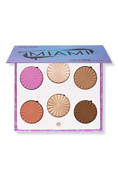 OFRA لوحة ميني ميكس للوجه - أهلاً بكم في ميامي