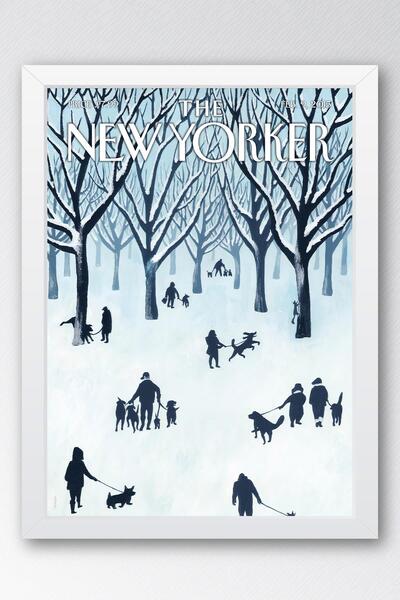 Saturn Tabloul înrămat The New Yorker 9 februarie 2015 - Tabloul de drumeții ...